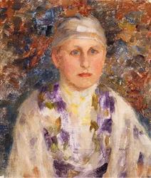 Bretonische Frau